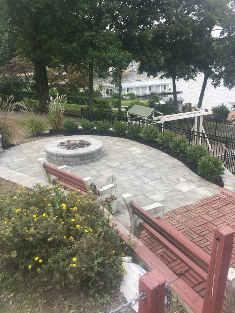 Lake Hopatcong, Yacht Club firepit