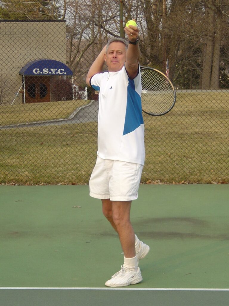 Lake Hopatcong, Yacht Club Tennis Court server