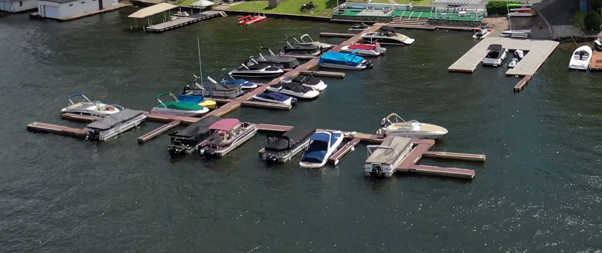 Lake Hopatcong, Yacht Club docks at GSYC